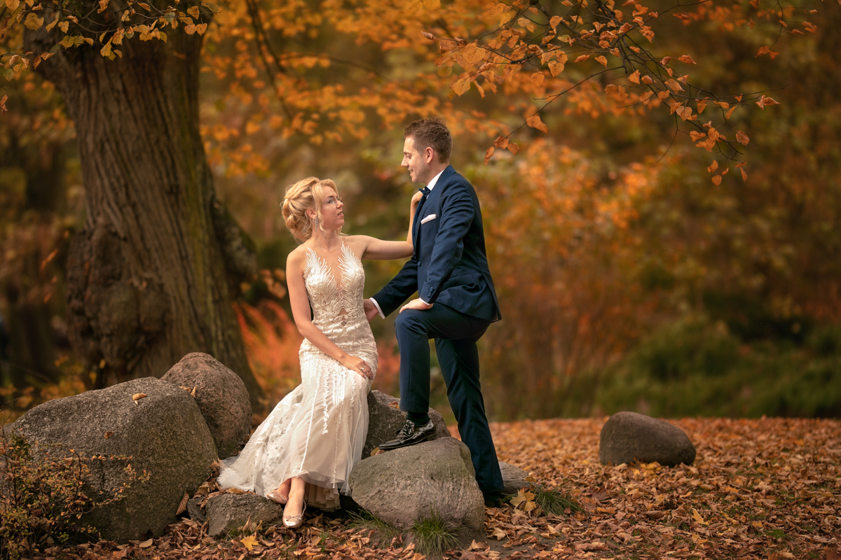 sesje ślubne Gdańsk, fotograf ślubny Gdańsk, Foto Baśnie, fotografia ślubna, plener ślubny, jesienne sesje zdjęciowe, para młoda