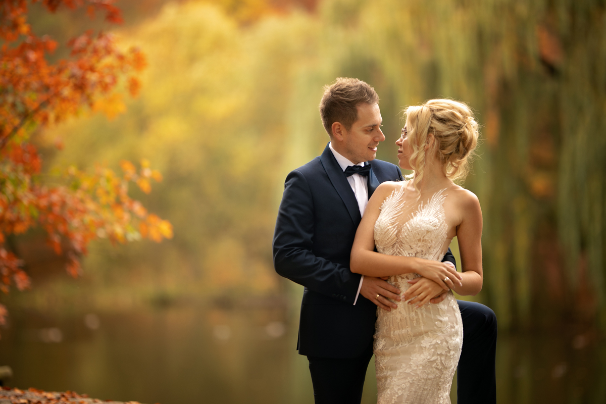 sesje ślubne Gdańsk, fotograf ślubny Gdańsk, Foto Baśnie, fotografia ślubna, plener ślubny, jesienne sesje zdjęciowe, para młoda
