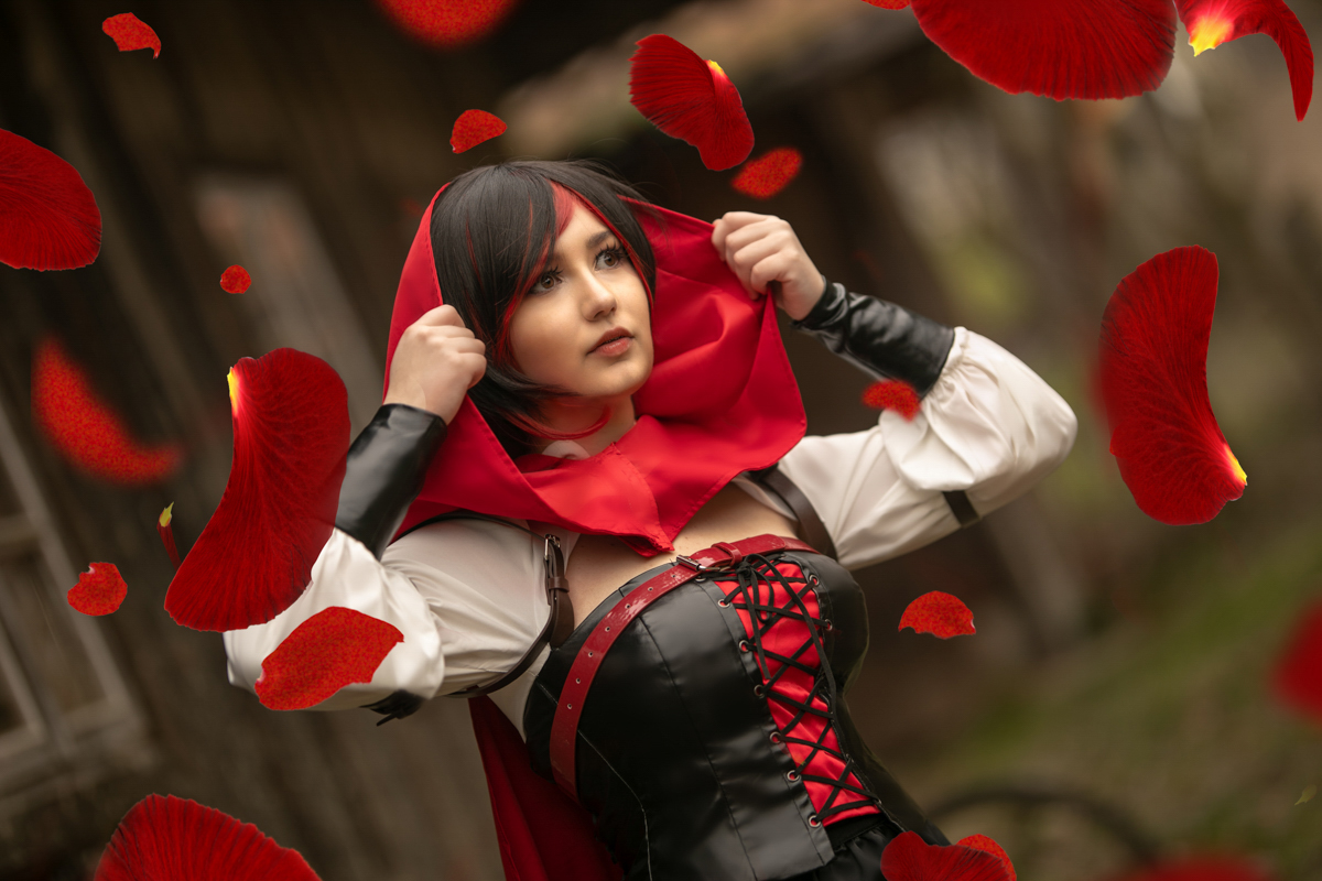 Ruby Red, anime, manga, sesja Cosplay, Tabun, Gdańsk, Foto Baśnie