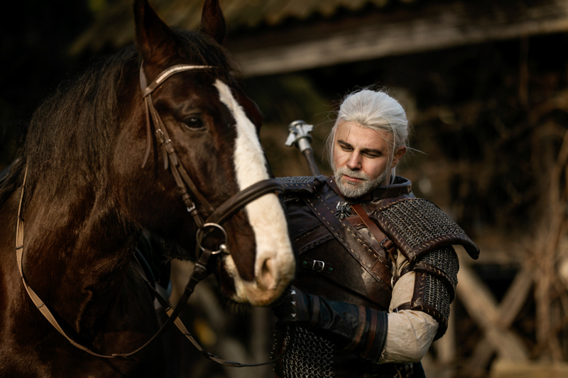 Biały Wilk, Wiedźmin, wersja zbroi z gry