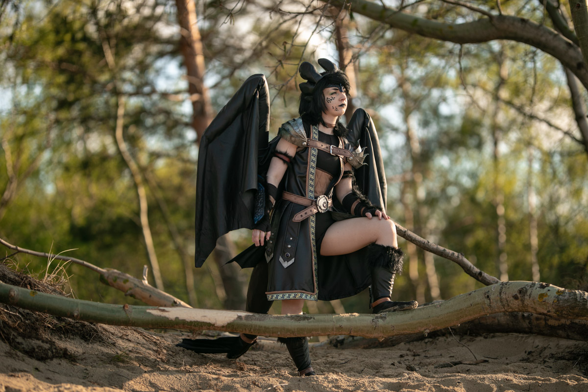 anime, humanizacja smoka, cosplay, fotografia cosplayowa, Foto Baśnie, Trójmiasto, Gdańsk