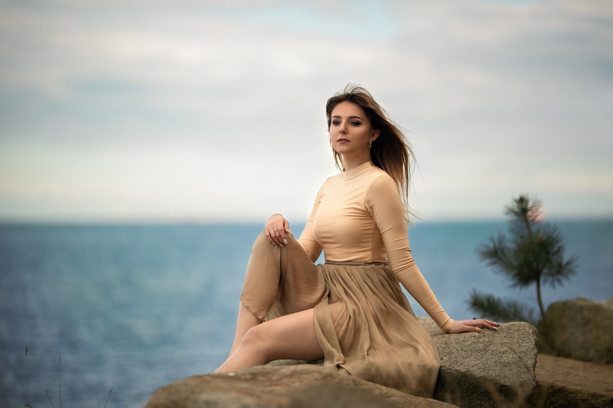 sesja taneczna, sesja kobieca, sesja nad morzem, Foto Baśnie, portret naturalny, Trójmiasto, Gdańsk